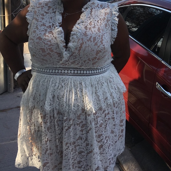 Alice & You Dresses & Skirts - Plus size white lace dress